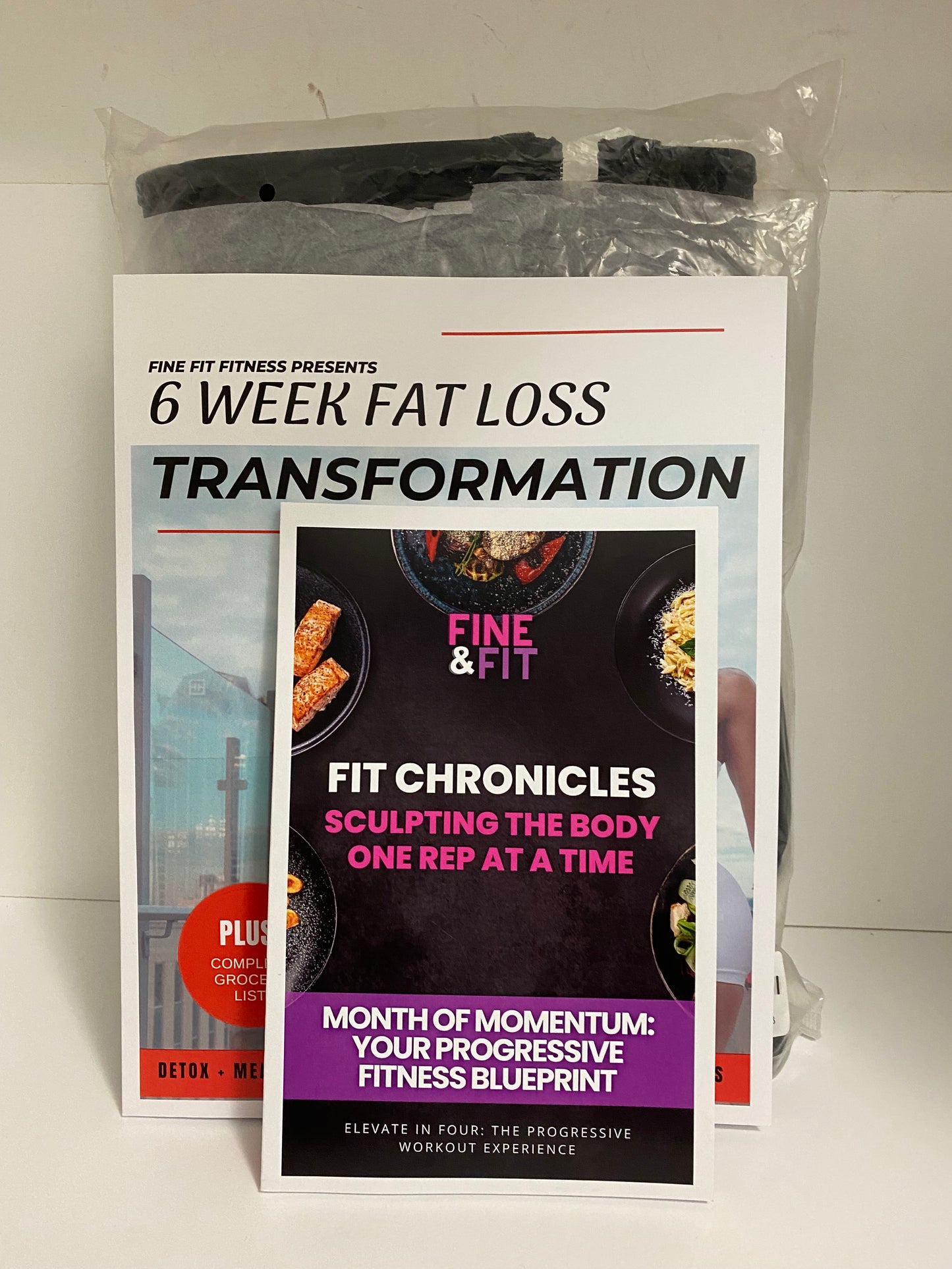 Waist Shaper + 6 wk transformation guide and 4 week Fit Journal