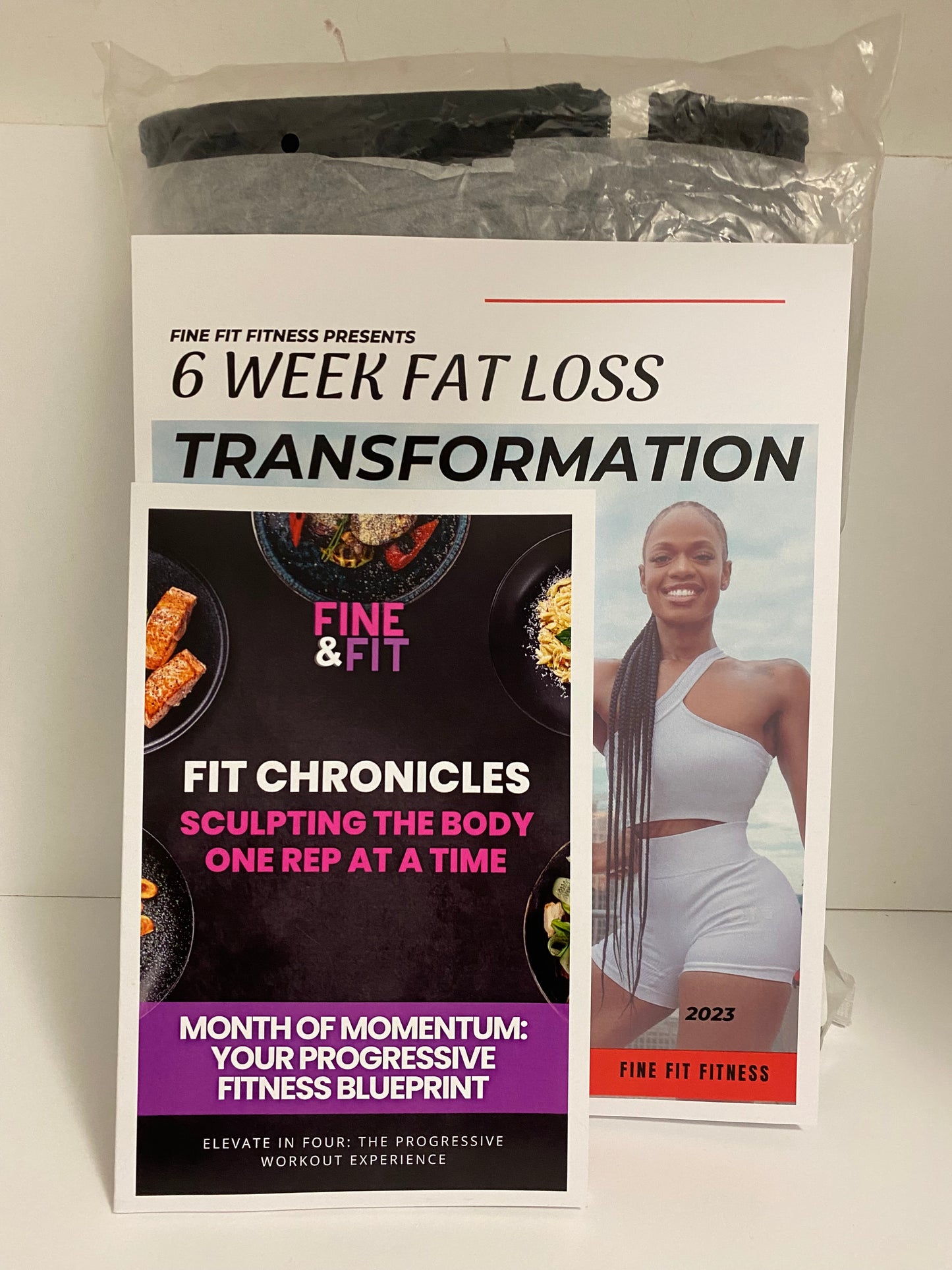 Waist Shaper + 6 wk transformation guide and 4 week Fit Journal