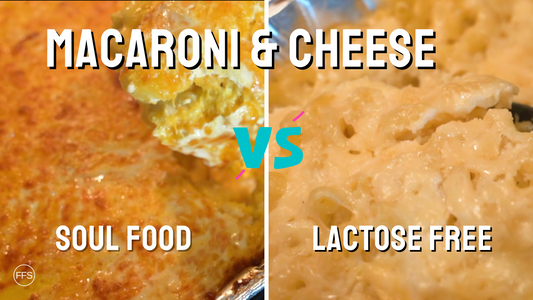 Traditional vs Lactose Free Mac And Cheese