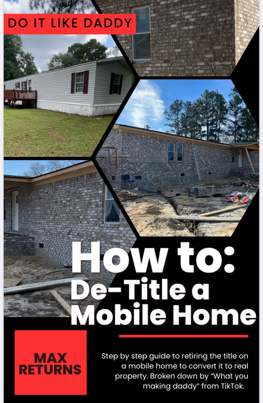 Mobile Home to Real Property E-book